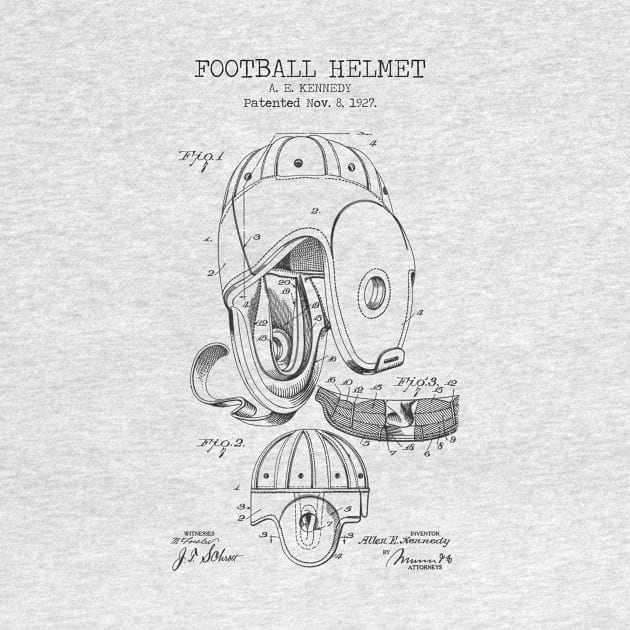 FOOTBALL HELMET by Dennson Creative